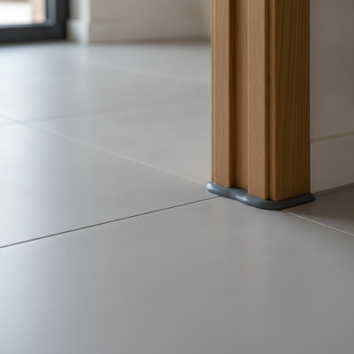 Fugi w połączeniach pomiędzy drewnem i płytkami ceramicznymi
