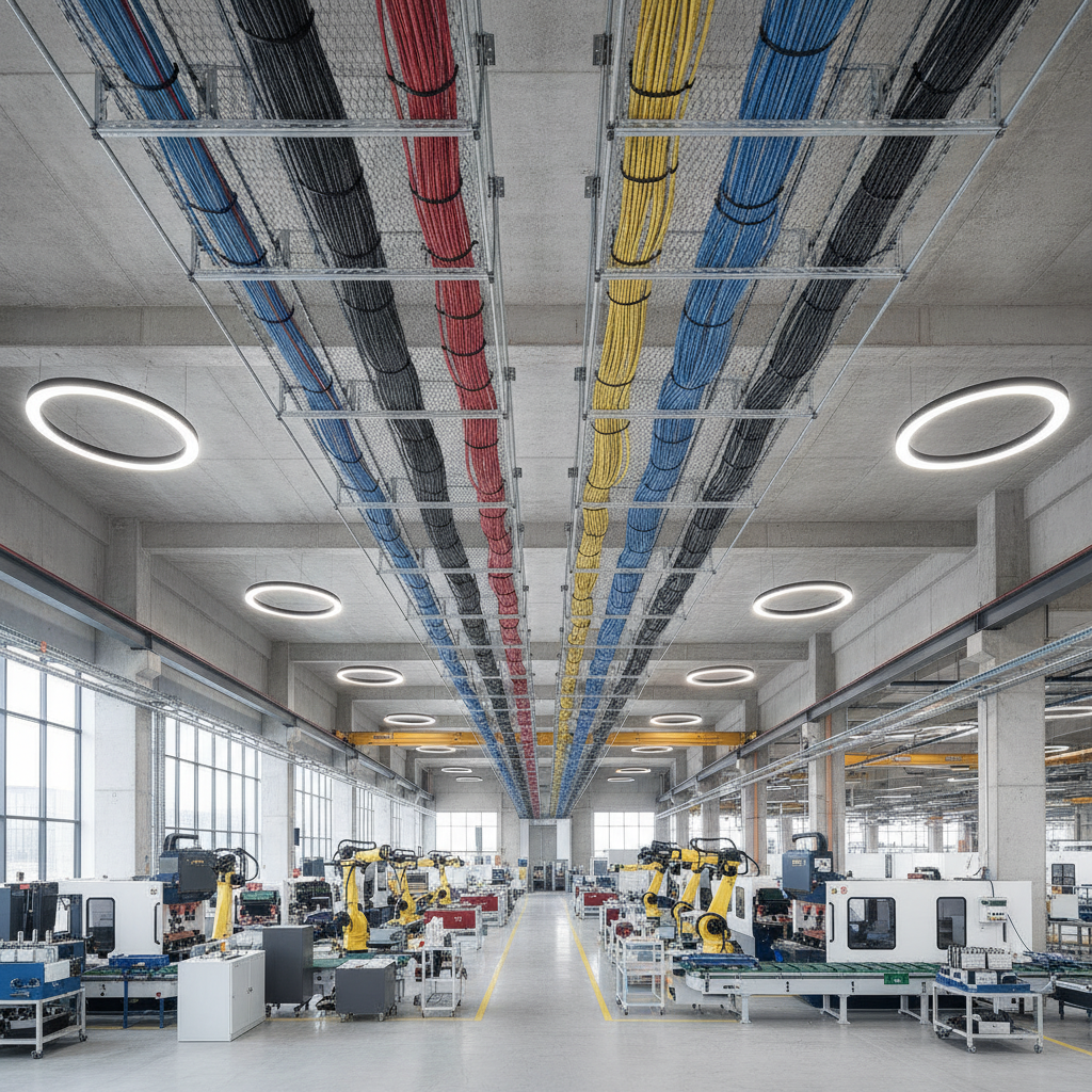 Elektroinstalacje i trasy kablowe