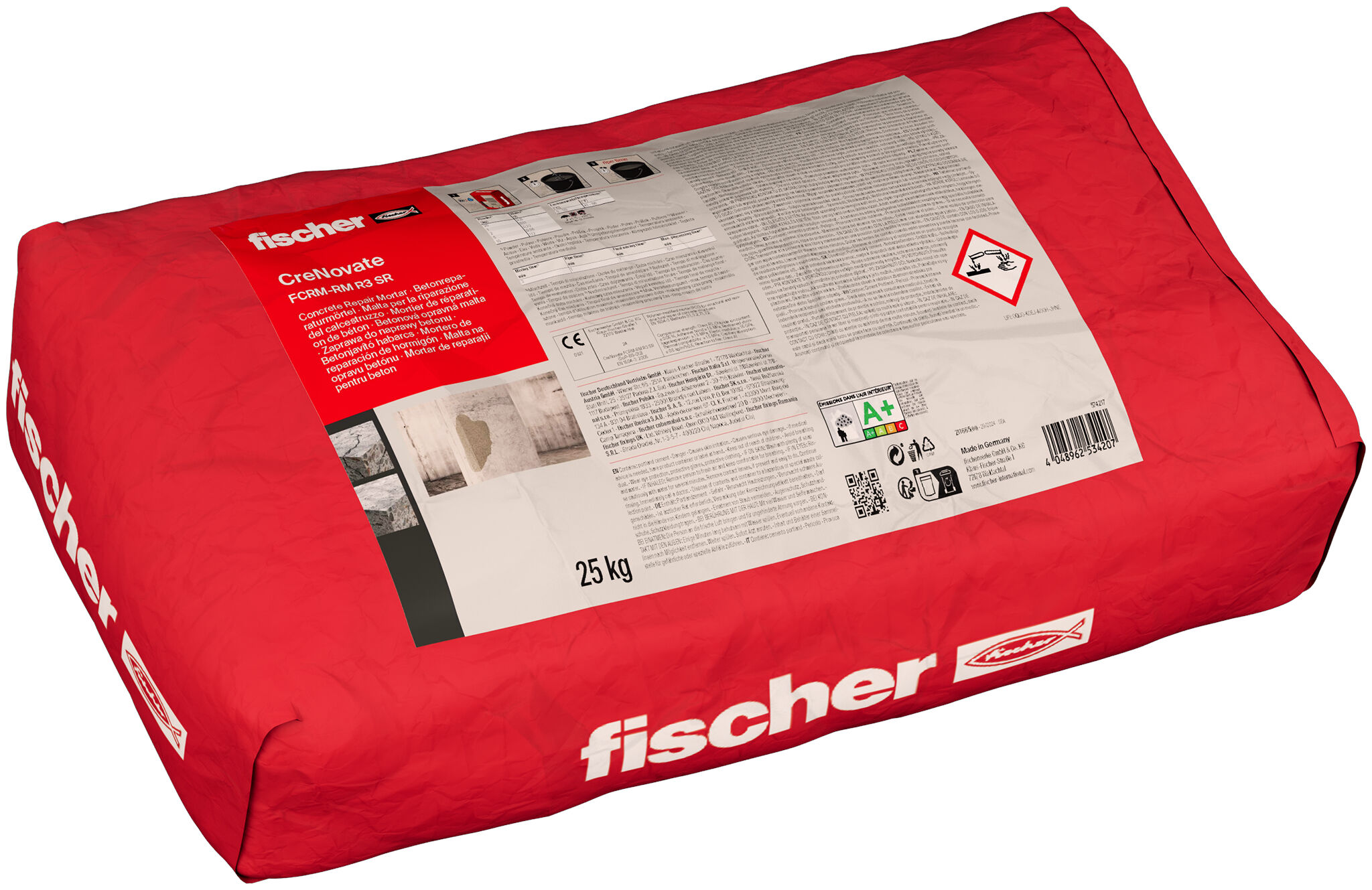 fischer CreNovate FCRM-RM R3 SR 25 kg