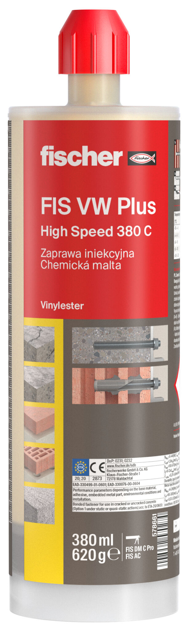 Zaprawa inikcyjna FIS VW Plus 380 C