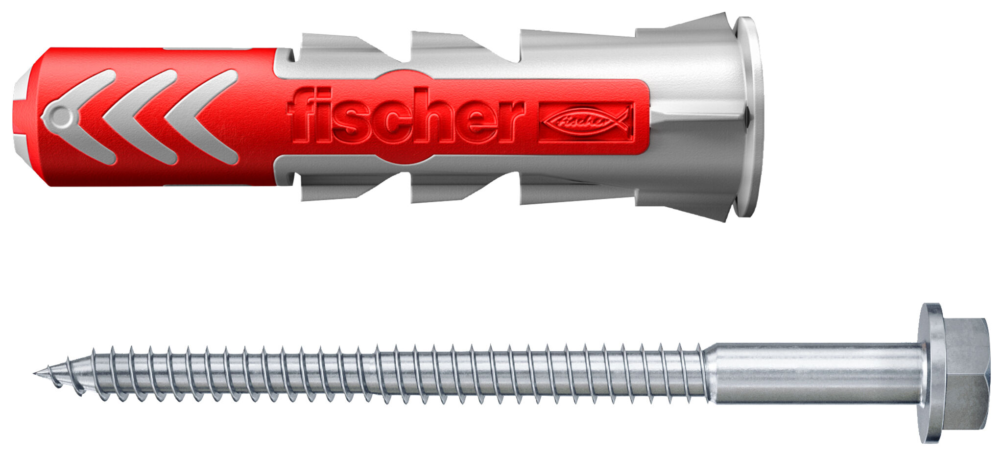 fischer kołek uniwersalny DuoPower 10X50 S z śrubą zabezpieczającą z łbem sześciokątnym