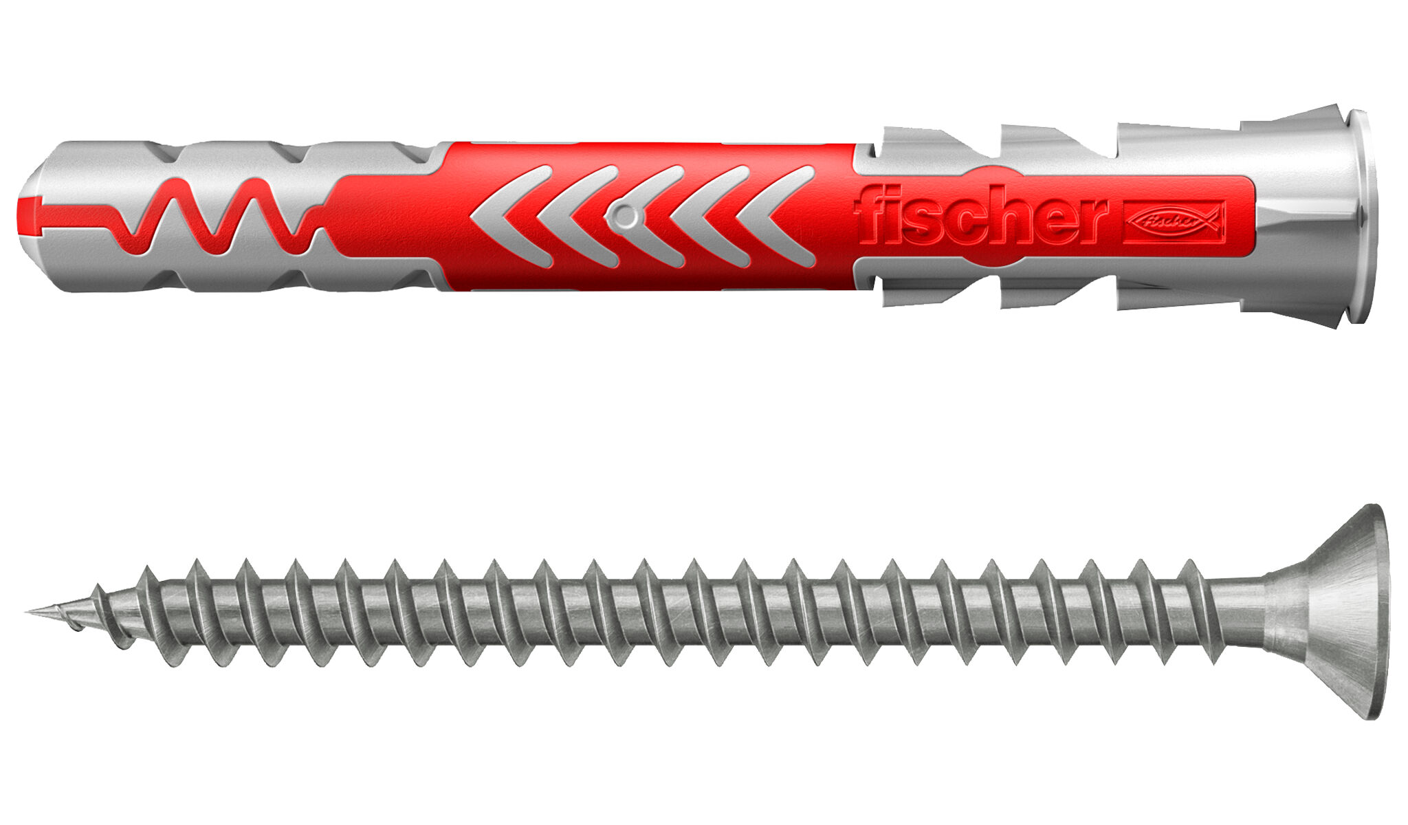 fischer DuoPower 8 x 65 S z wkrętem ze stali A2