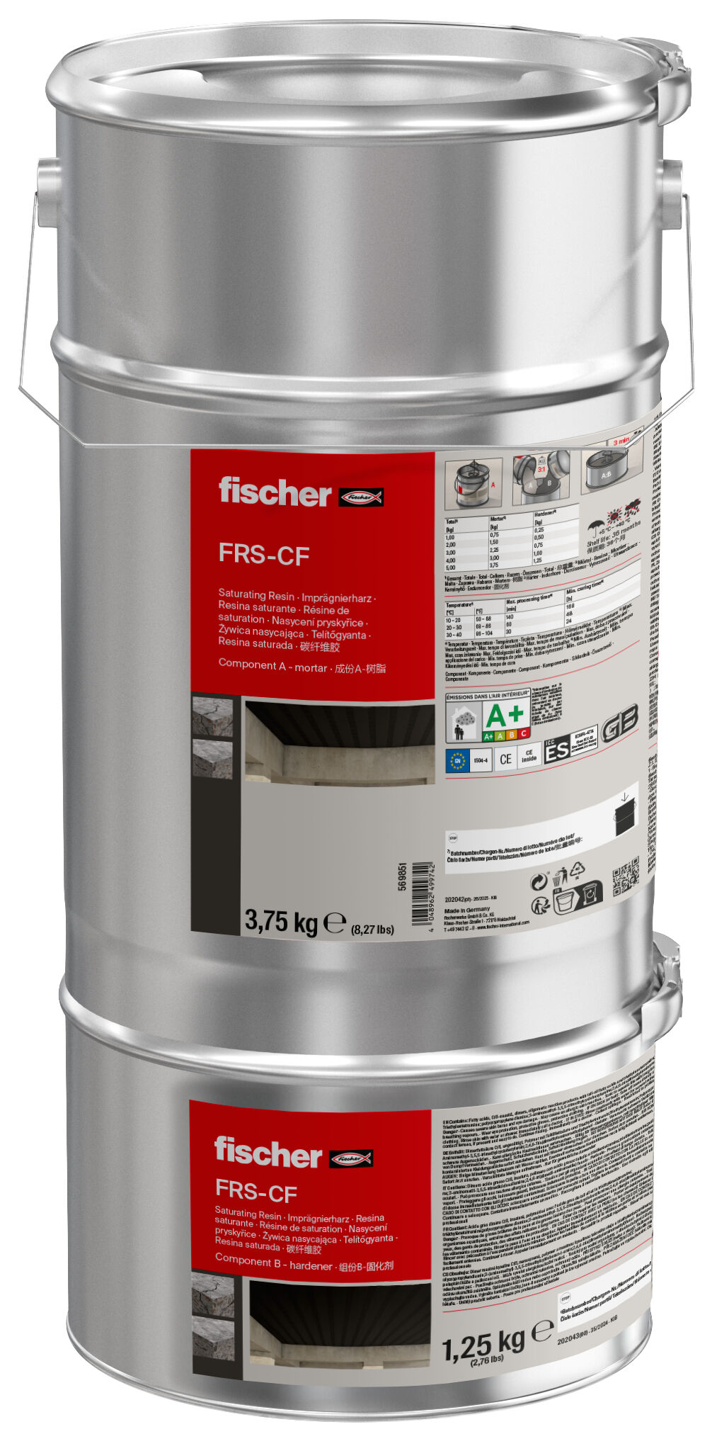 Żywica nasycająca fischer FRS-CF 5 kg