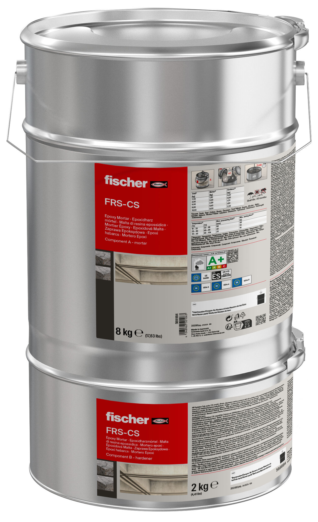Zaprawa epoksydowa fischer FRS-CS 10 kg
