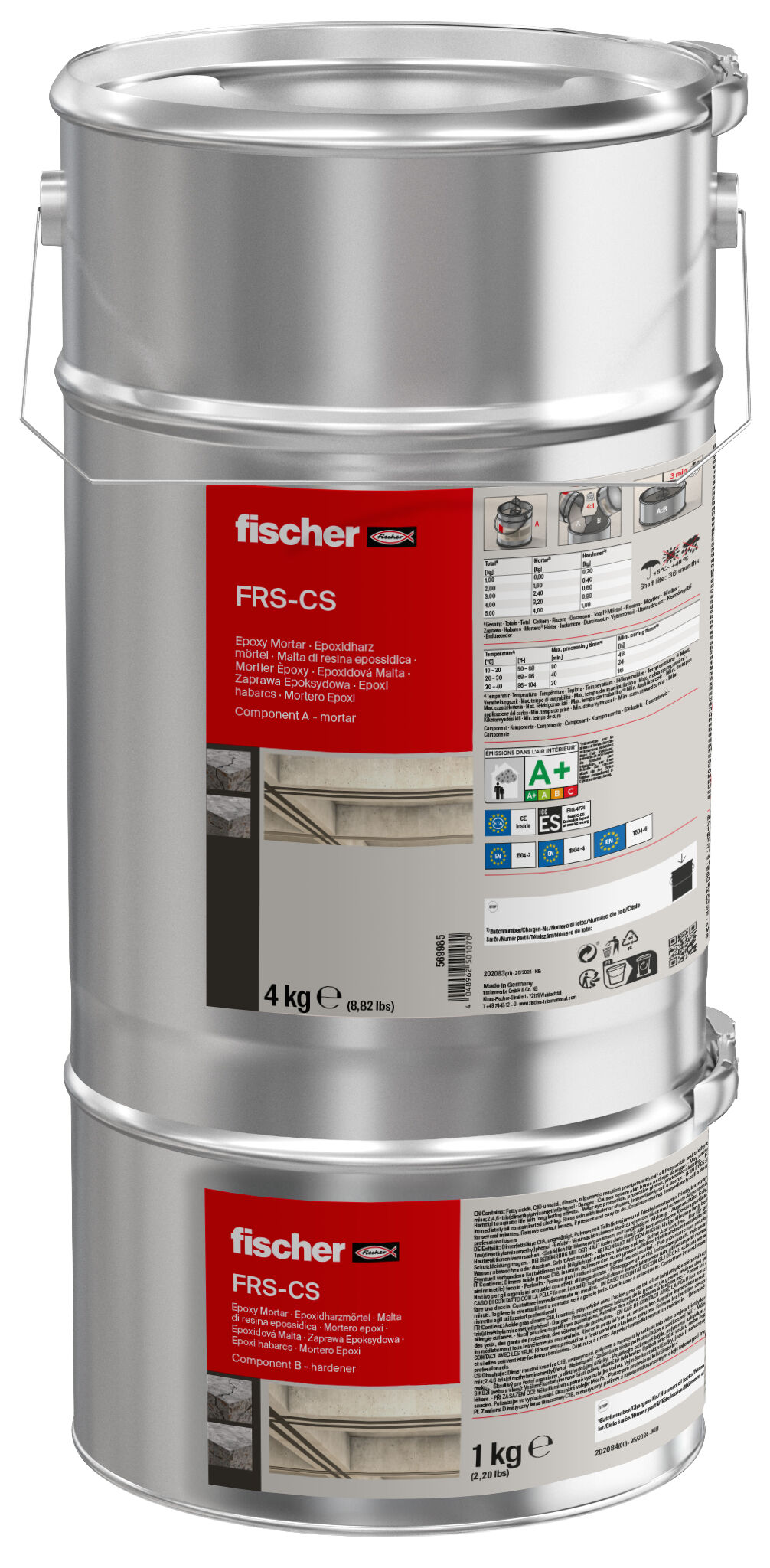 Zaprawa epoksydowa fischer FRS-CS 5 kg