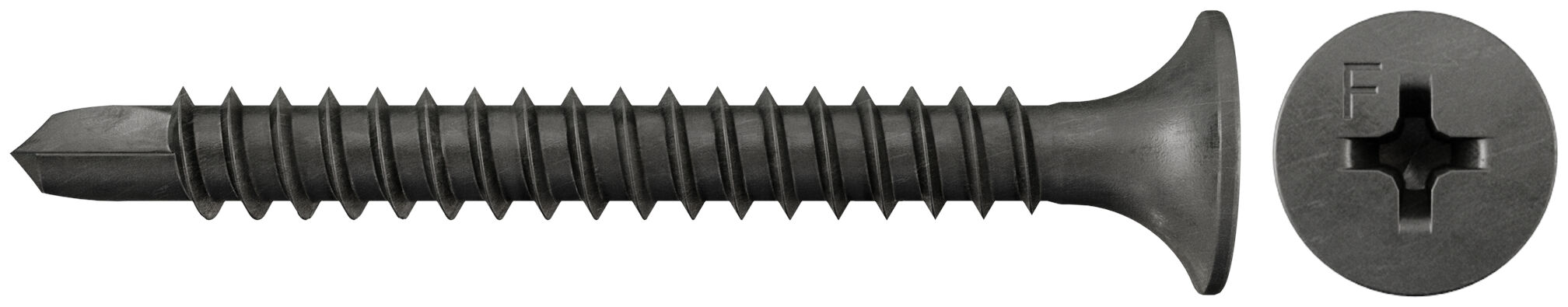 fischer Wkręt do suchej zabudowy 3,5 x 45 z łbem trąbkowym fosfatowana FG BS PH