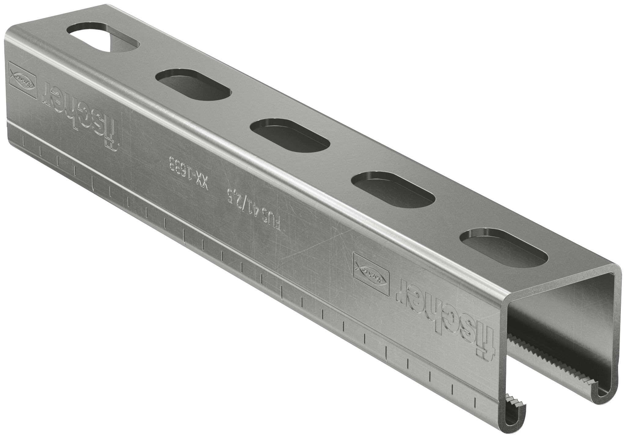 fischer Szyna montażowa FUS 41/2.0 - 2 m stal nierdzewna A2