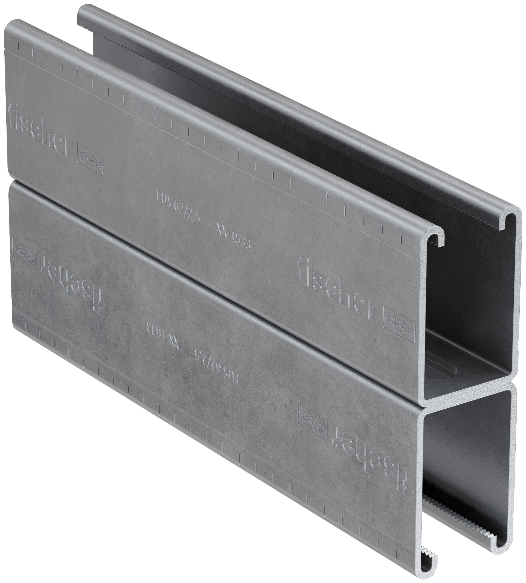 fischer Szyna montażowa FUS 62D/2.5 - 6 m stal cynkowana na gorąco