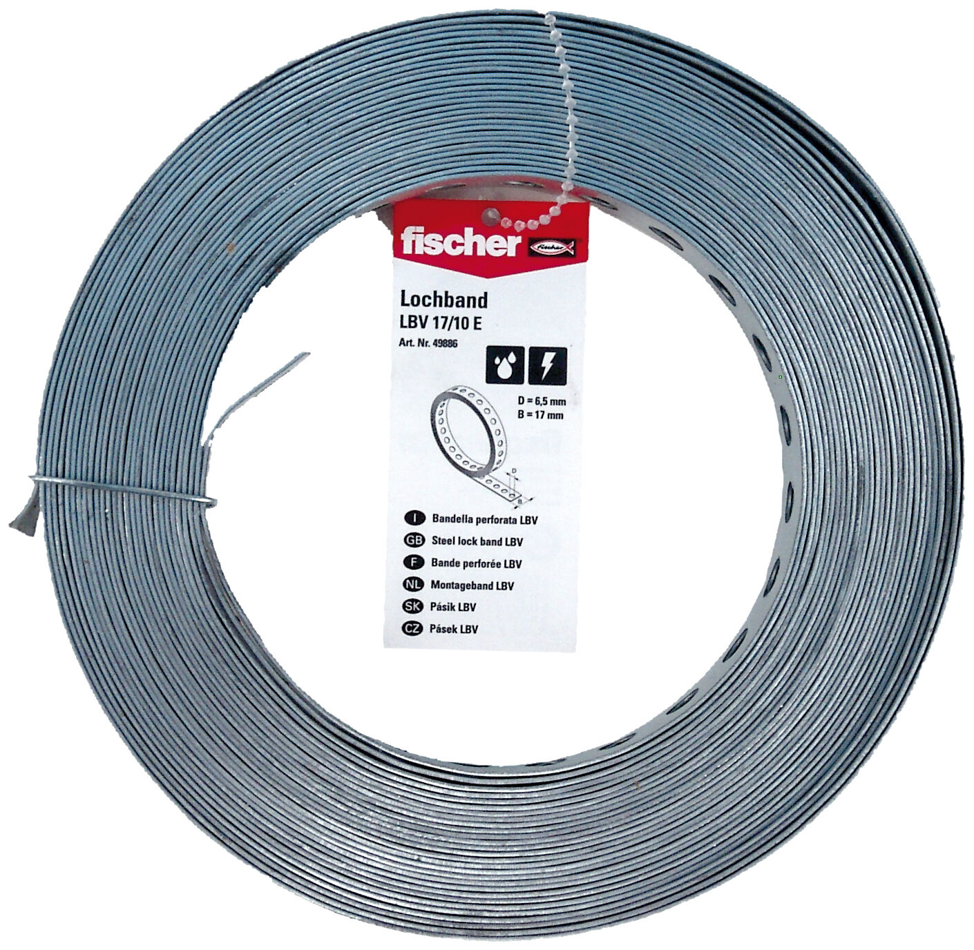 fischer Taśma perforowana LBV 12/10 E