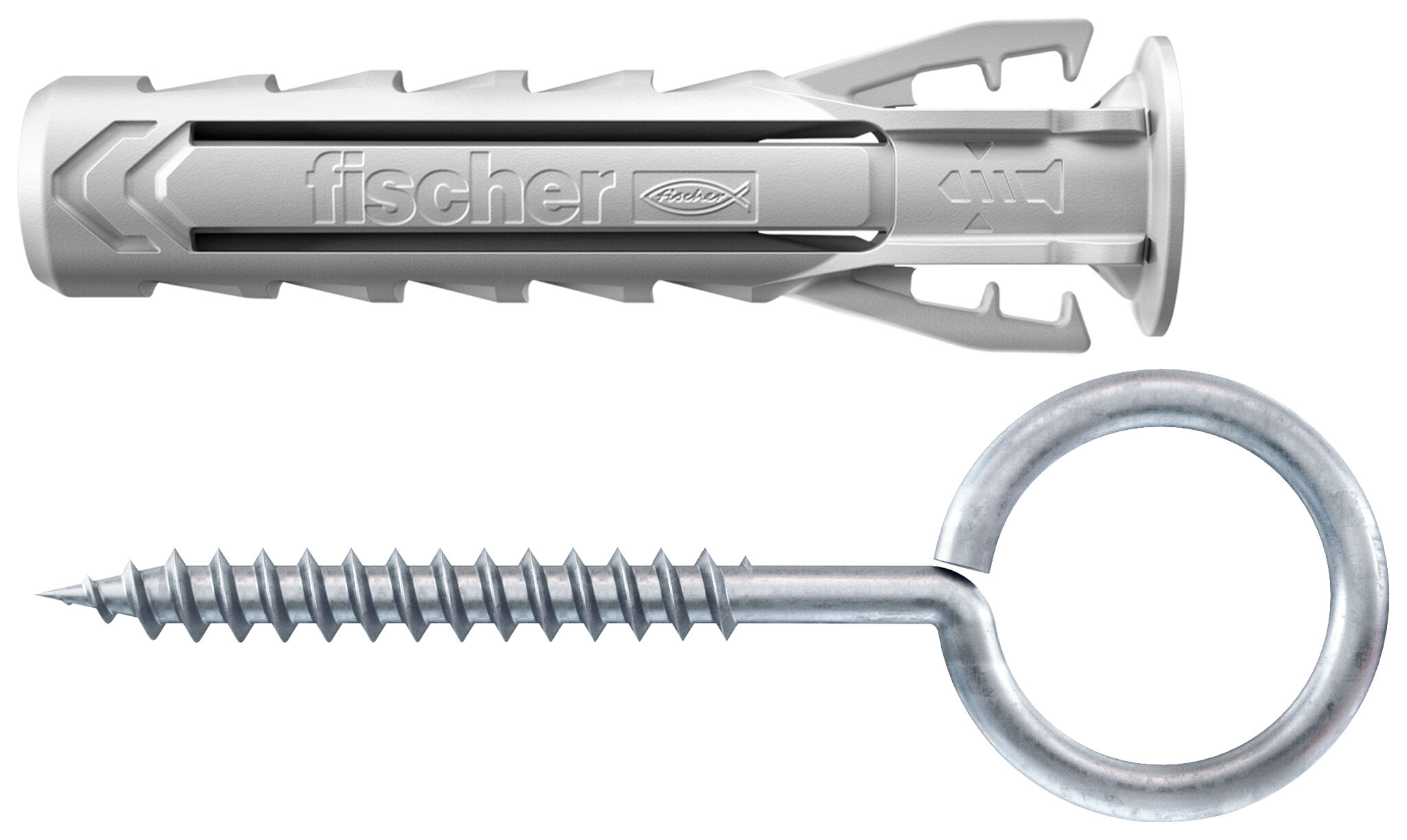 Kołek rozporowy fischer SX Plus 4 x 20 OH z hakiem oczkowym