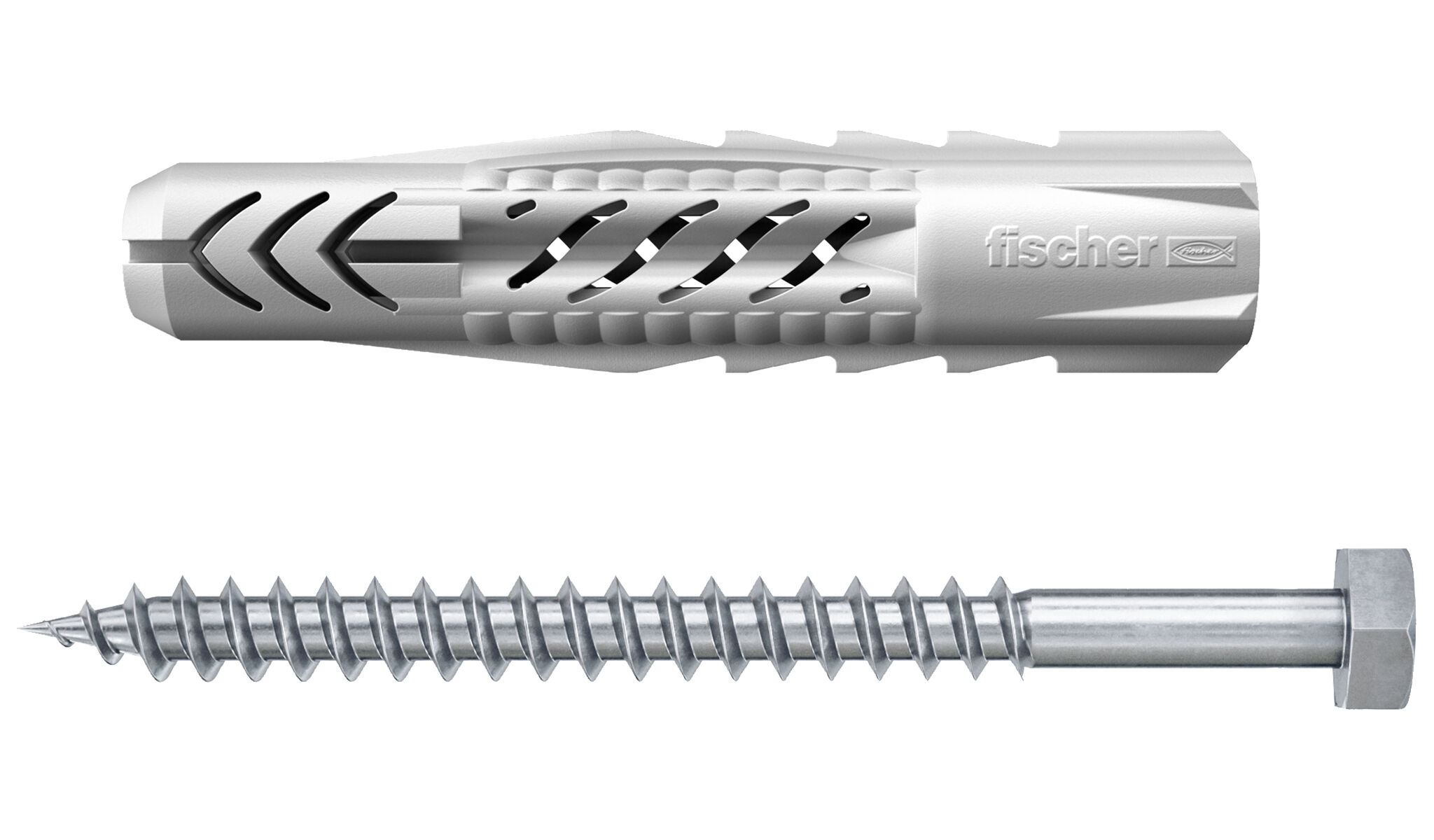Kołek uniwersalny fischer UX 12 x 70 S z śrubą