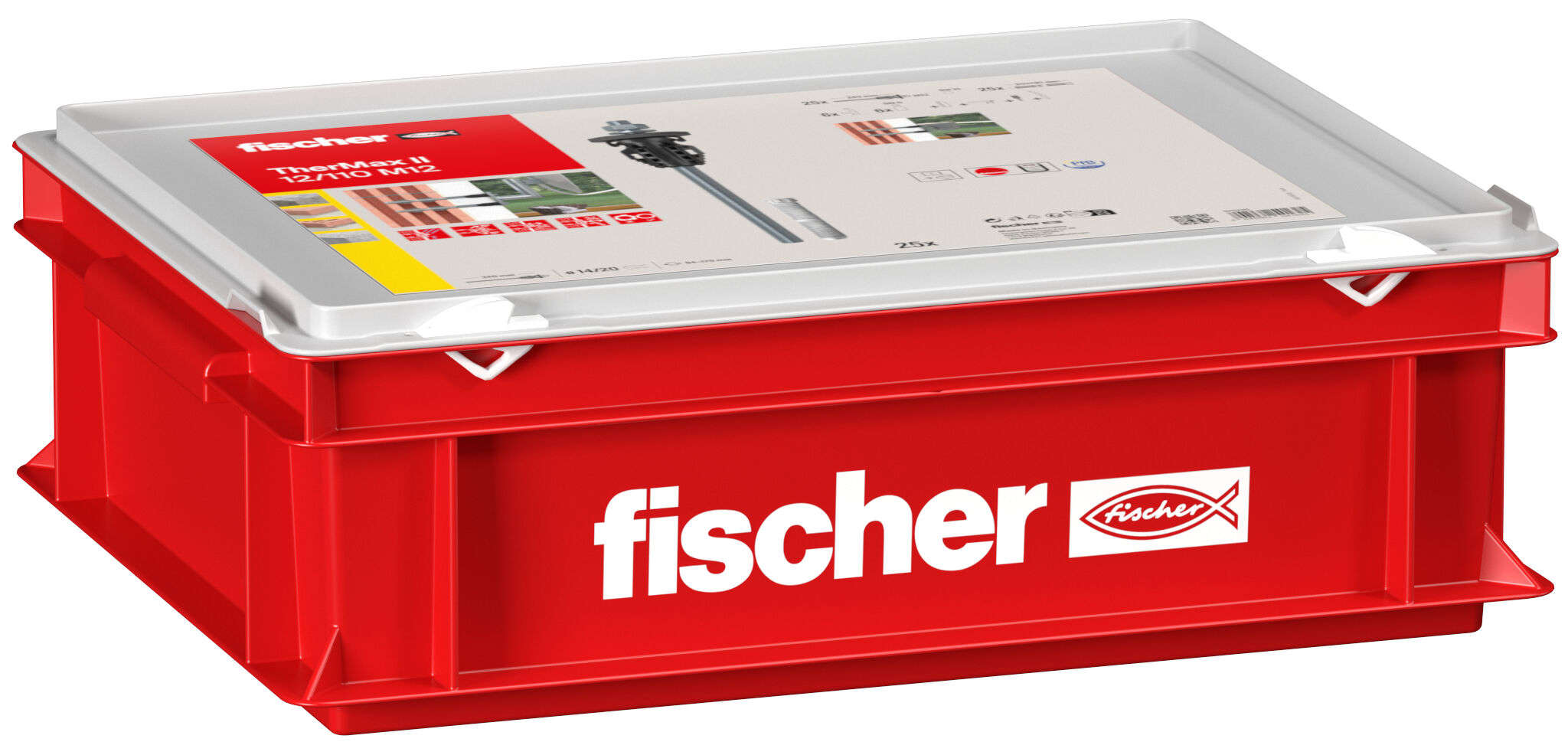System montażu z odstępem fischer TherMax II 12/110 M12 HWK NV