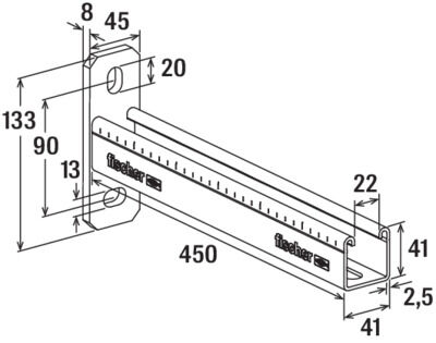 fischer Wspornik FCA 450
