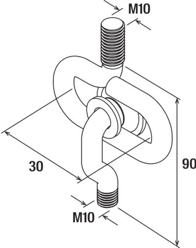 fischer Wieszak przesuwny SB M10