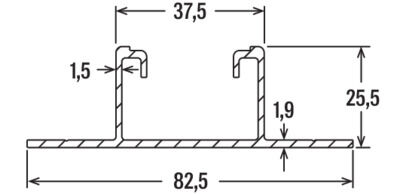 Profil aluminiowy SolarMetal P AL